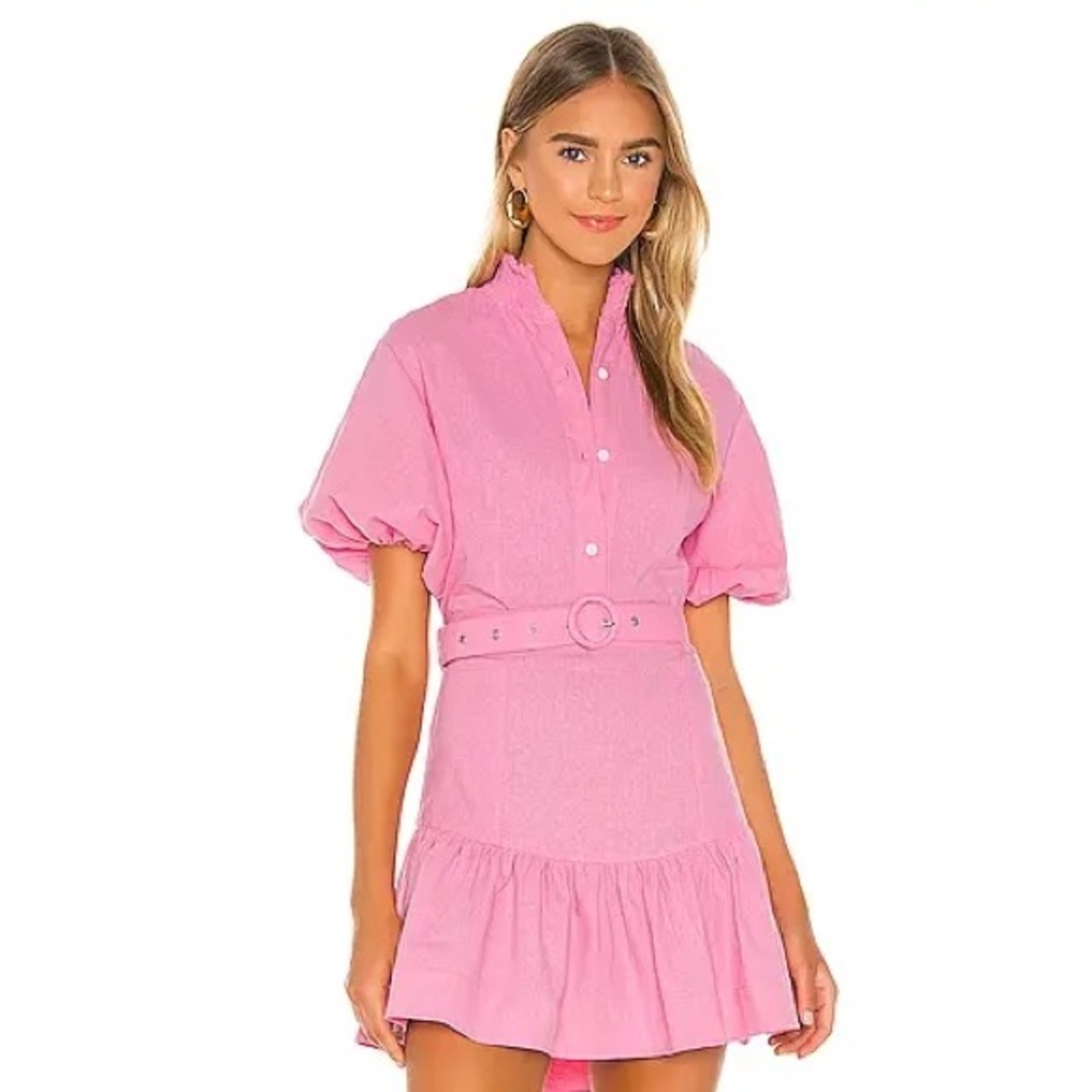 SWF Mini Shirt Dress in Haze